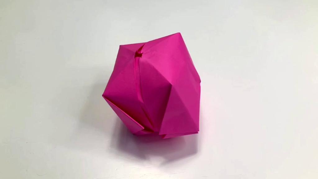 оригами водяная бомбочка