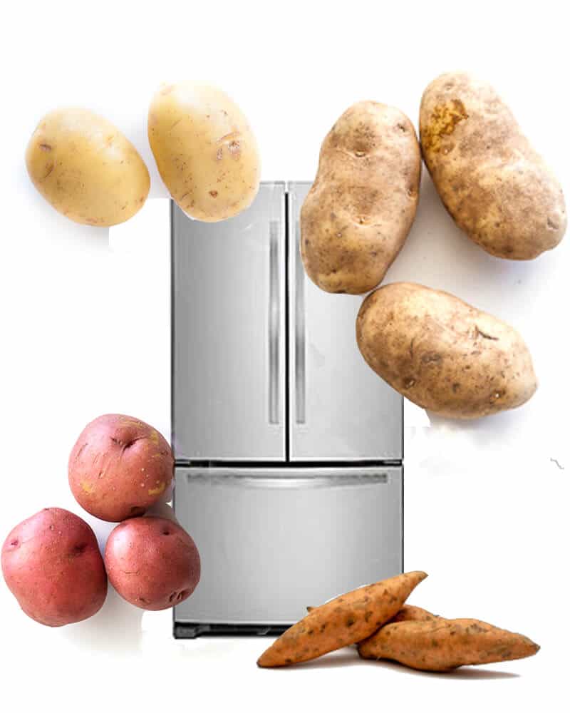 Сроки хранения сырой картошки в холодильнике