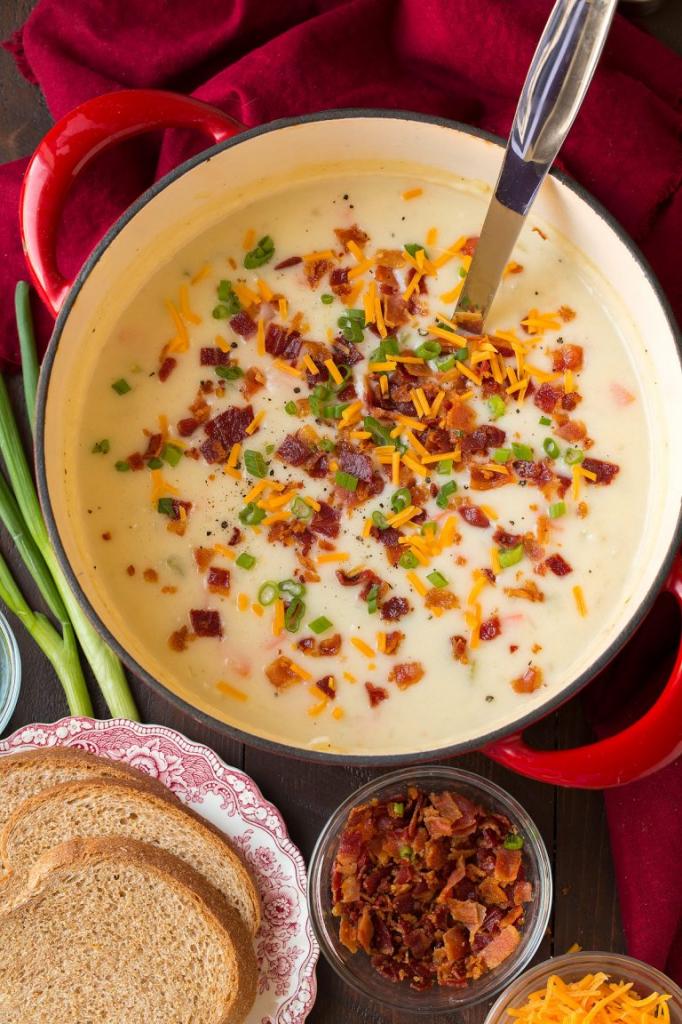 Chicken and Bacon Cheese Soup