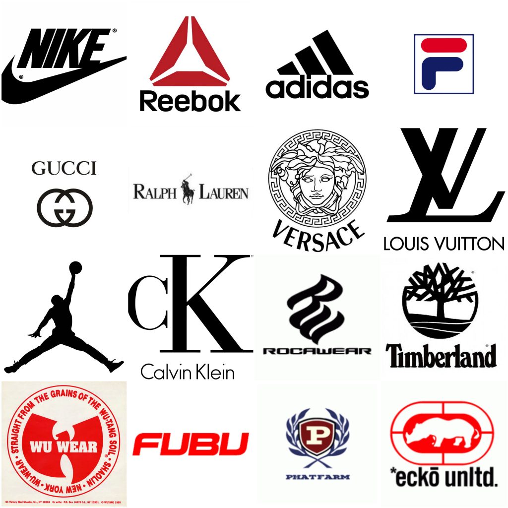 Популярные бренды одежды