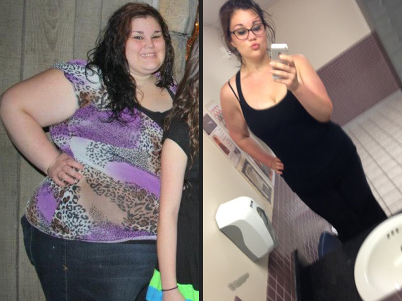 Antes y despues de perder 10 kilos