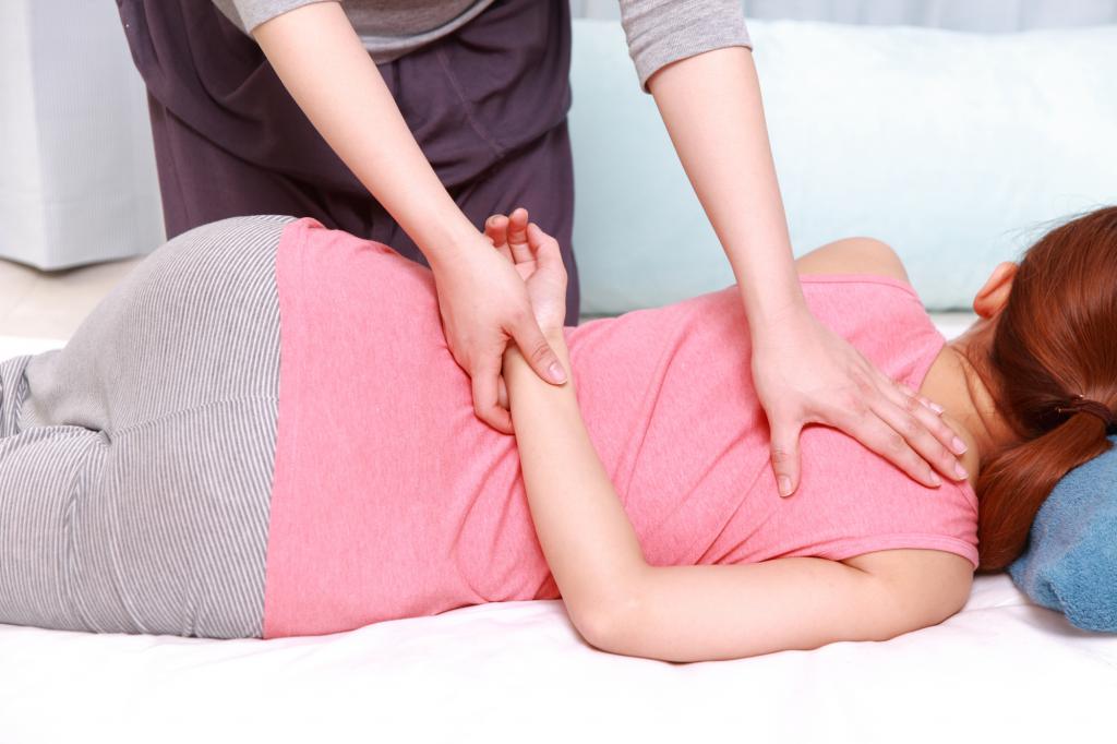 массаж при остеохондрозе