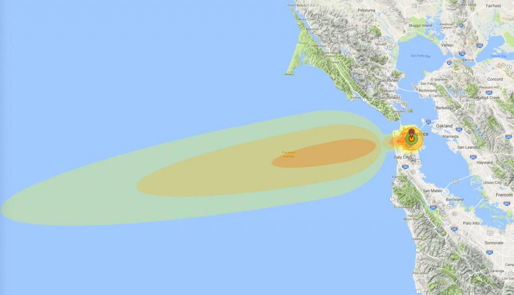 Propagation of radiation in the wind