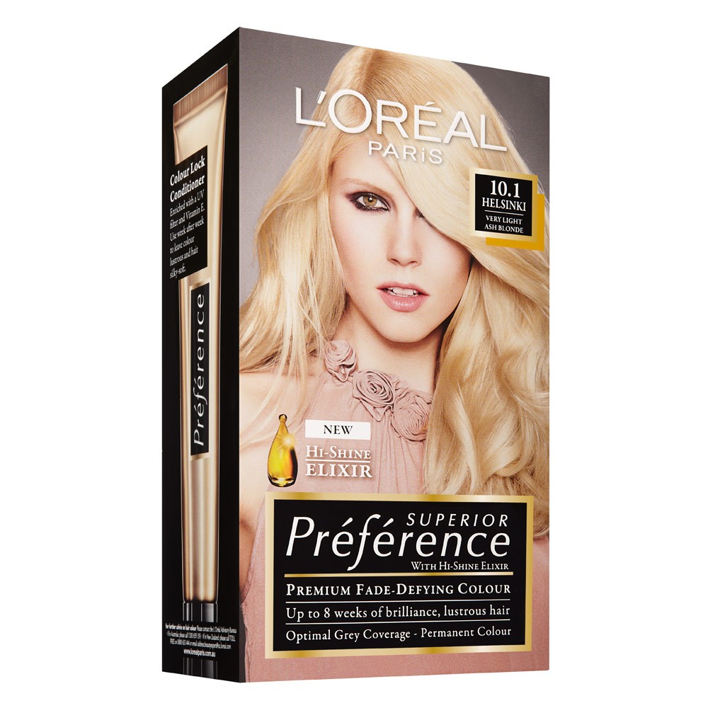 Loreal Preference Helsinki. Number 10.1.