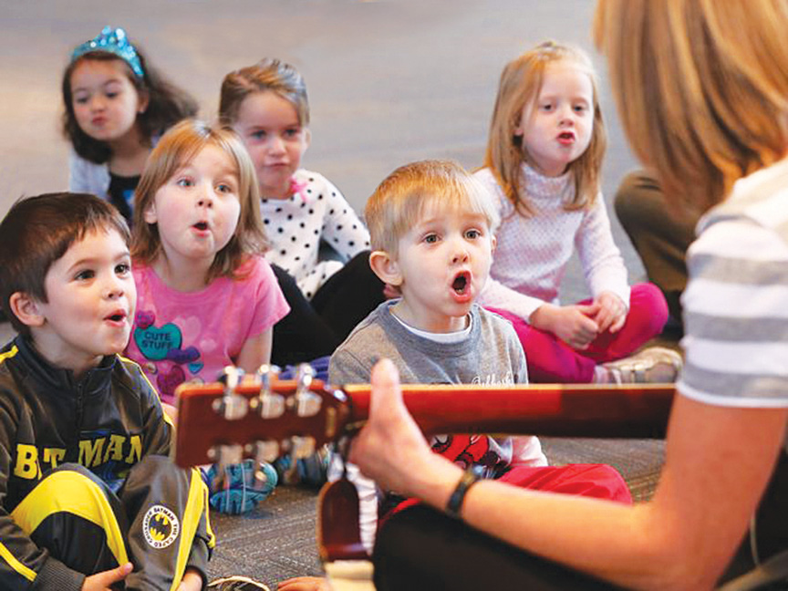 Музыкальные занятия с детства