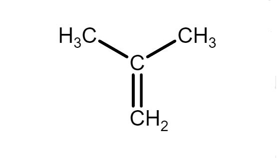 графическая формула изобутилена