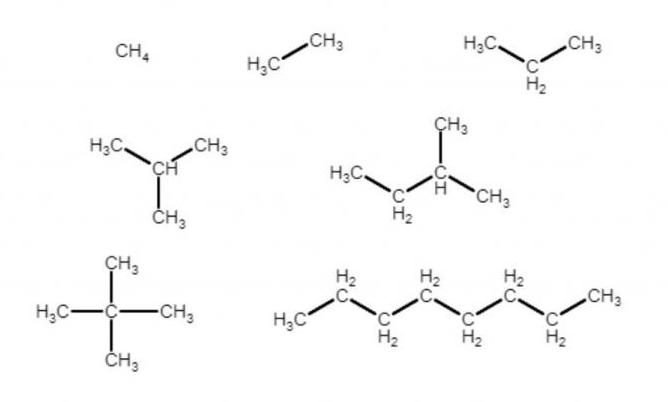 формулы насыщенных углеводородов