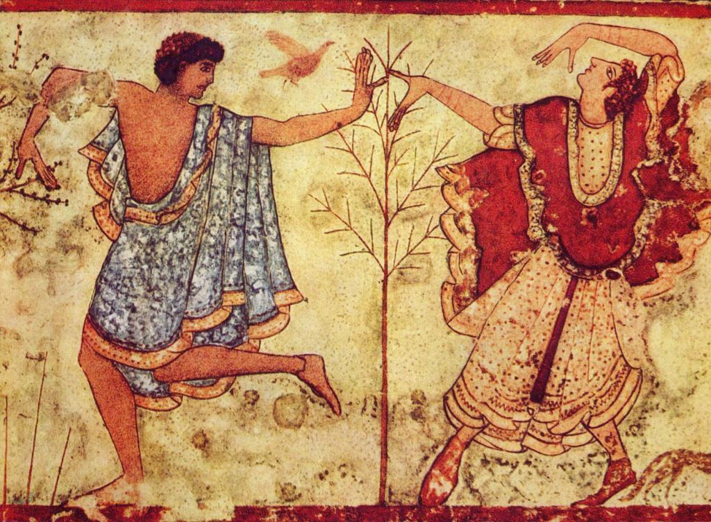 Древняя фреска о клятве