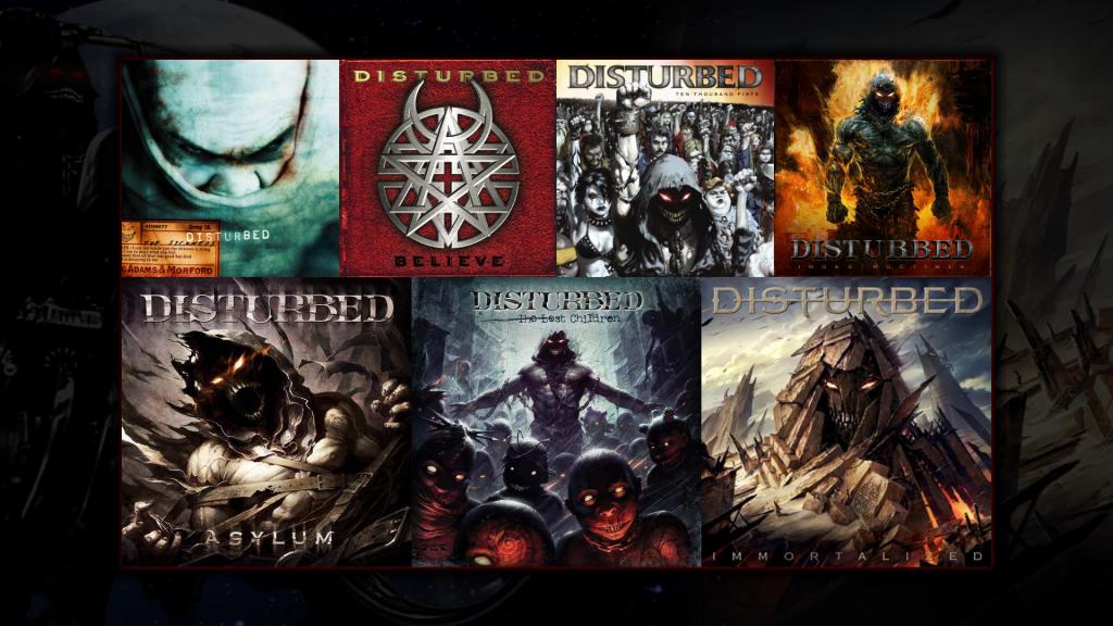 Альбомы Disterbed