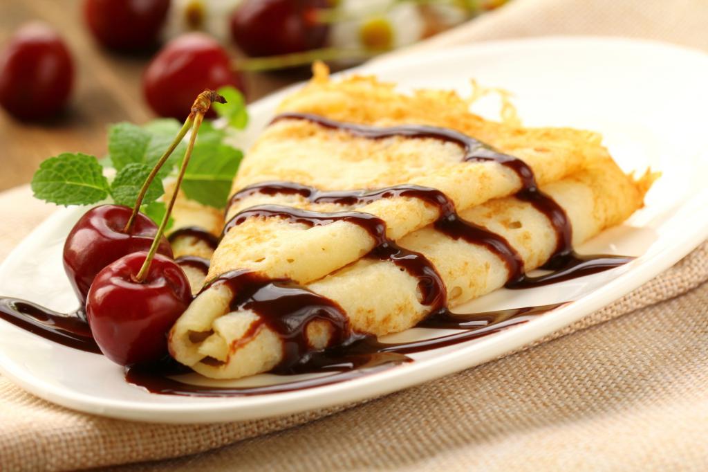 ryazhenka pancakes