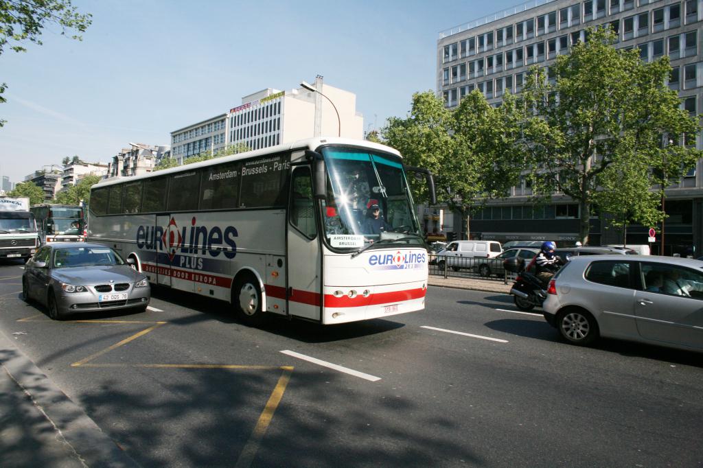 Автобус Амстердам Брюссель