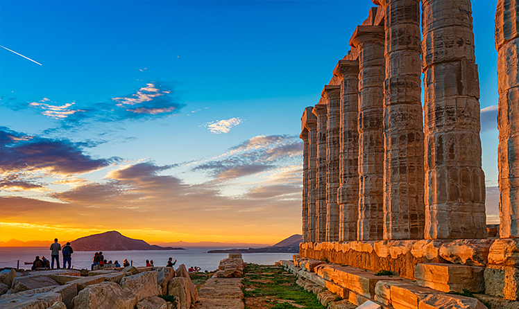 Pillars of the Temple of Poseidon