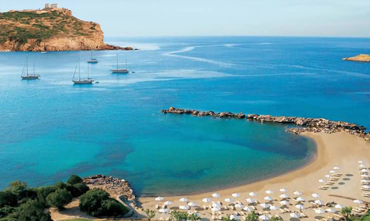 Sea near Cape Sounion