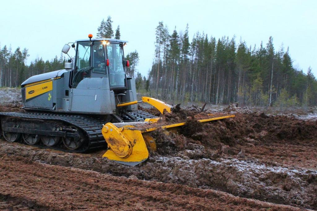 Peat extraction