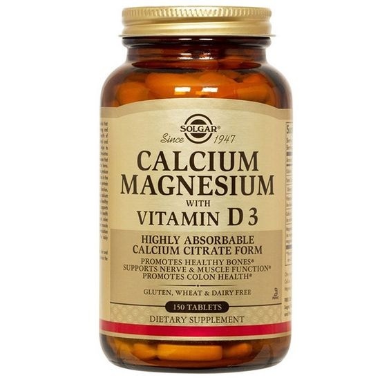 солгар кальций магний с витамином д3 отзывы