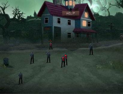 как пройти игру zombie house