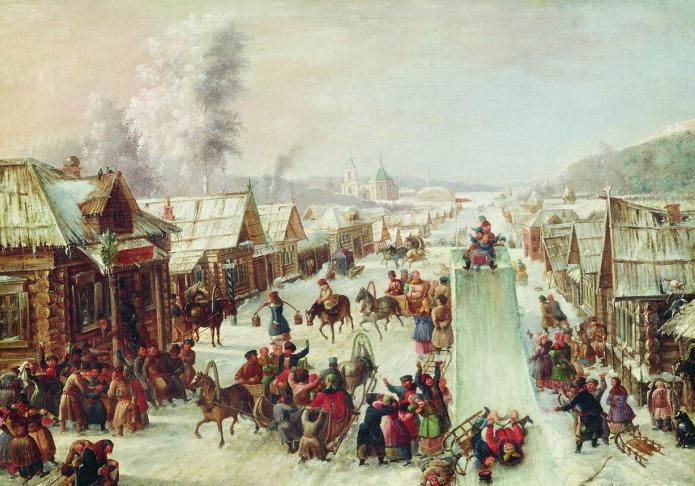 Maslenitsa holiday story for children