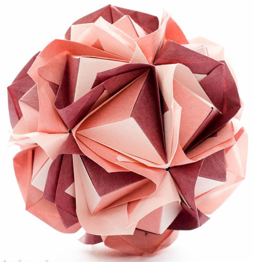 Большой шар оригами