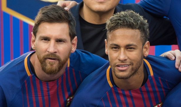 Messi and Neymar