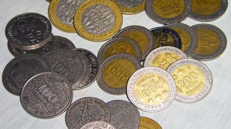 Монеты франка КФА
