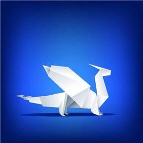 origami dragon