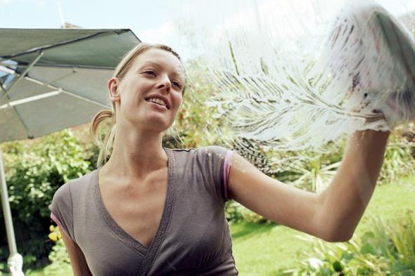 how to wash windows