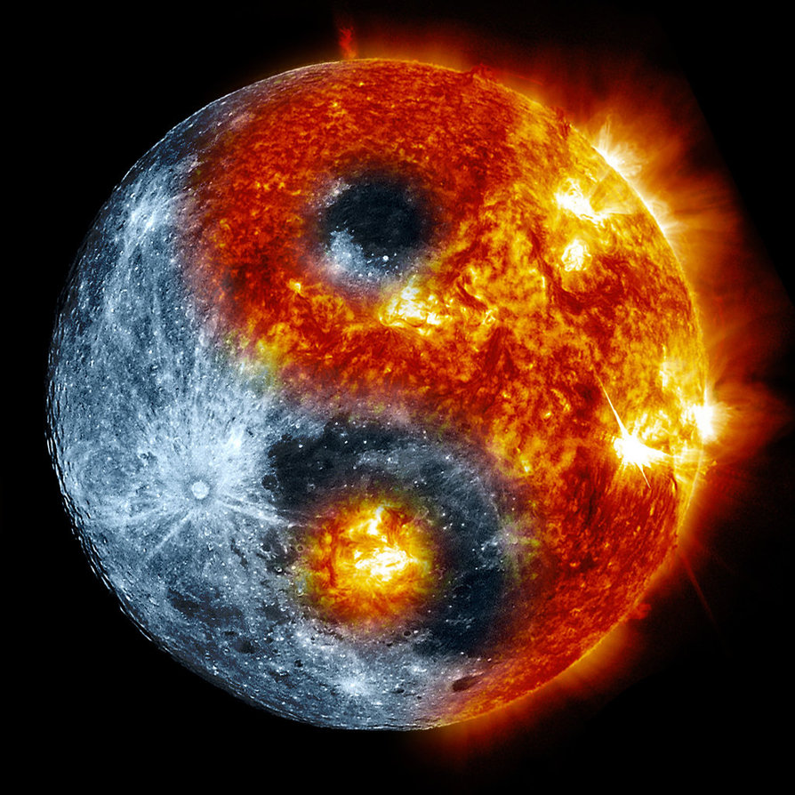 Солнце и Луна - Инь и Янь