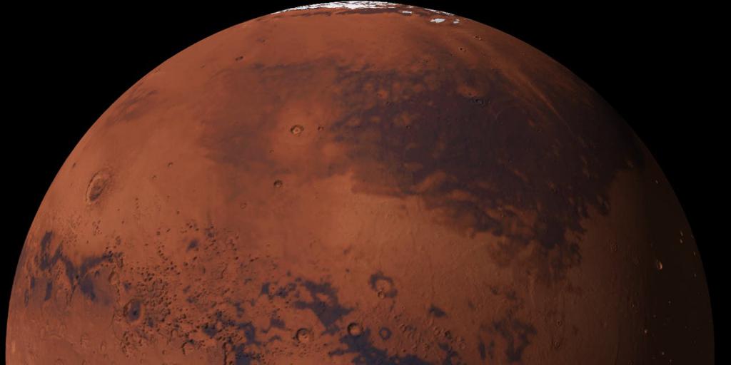 Снимок Марса.