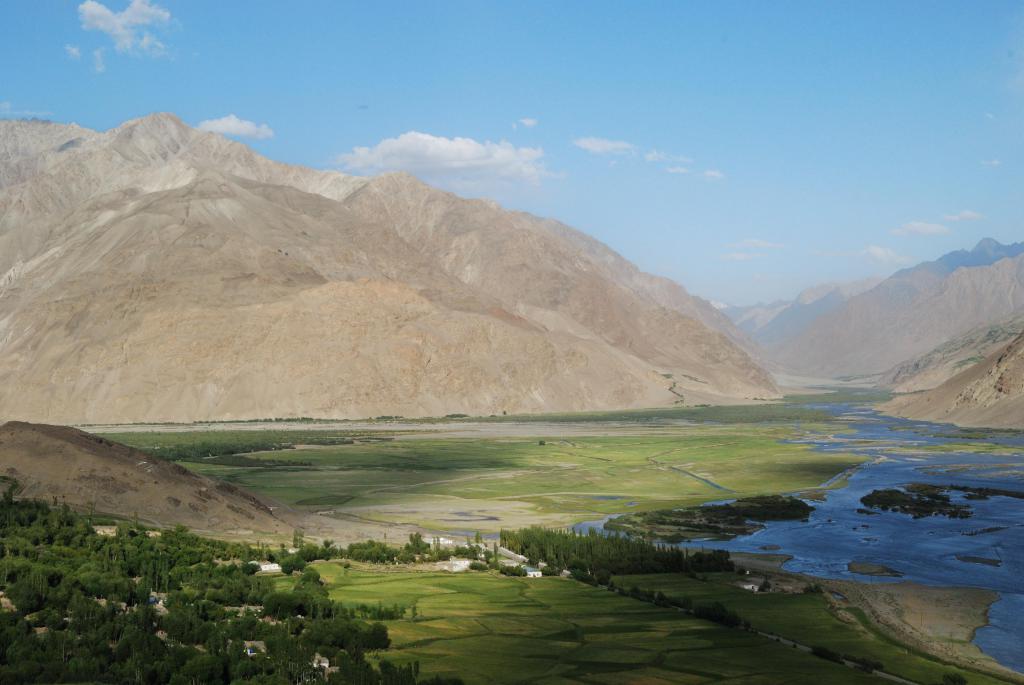 Landscape of Badakhshan.