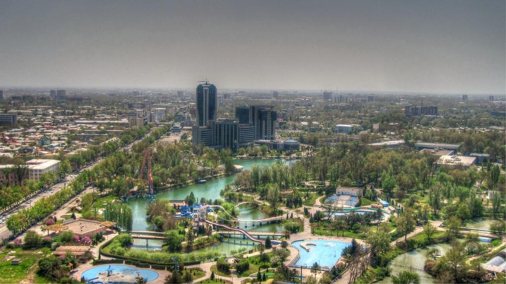 Ташкент, вид сверху