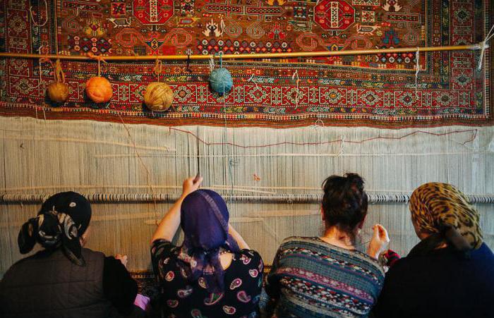 handmade Tabasaran carpets