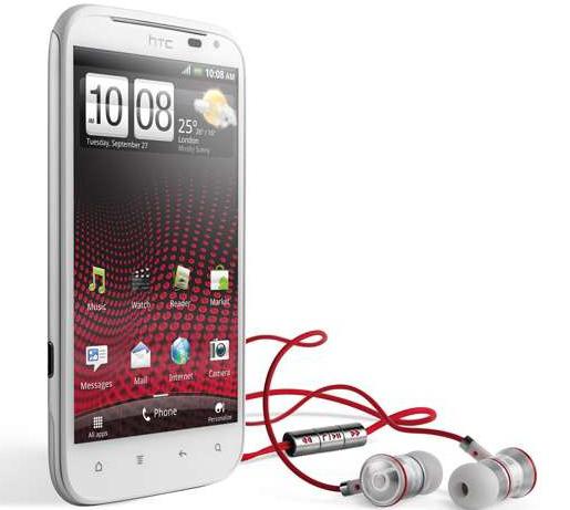 htc sensation beats audio