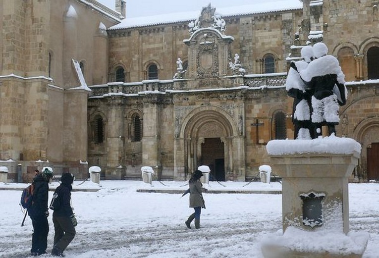 Winter in central Spain