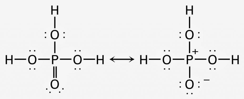 Ортофосфорная кислота тип связи