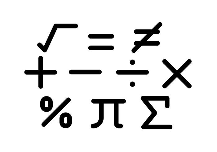 Math symbols