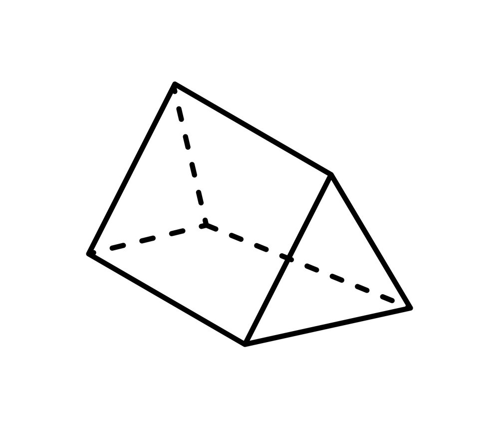 Призма треугольная Геометрическая фигура