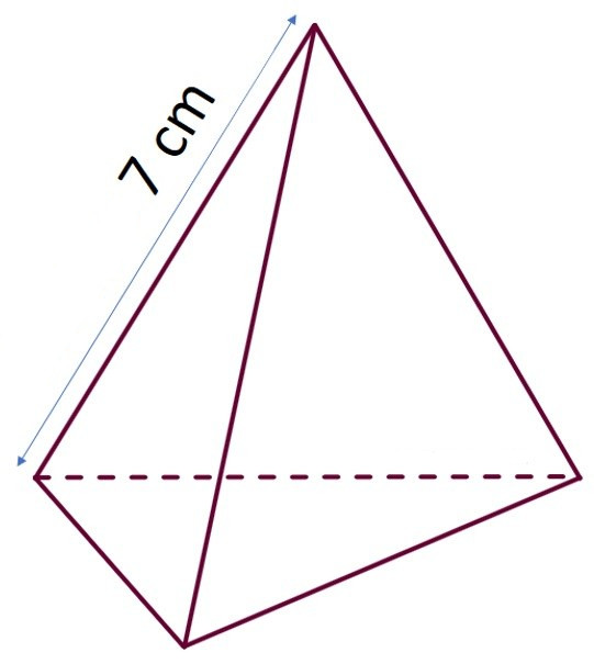 Как найти боковое ребро треугольника