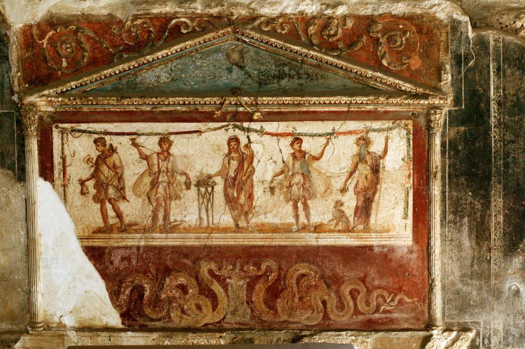 Фрески Помпеи и Геркуланума