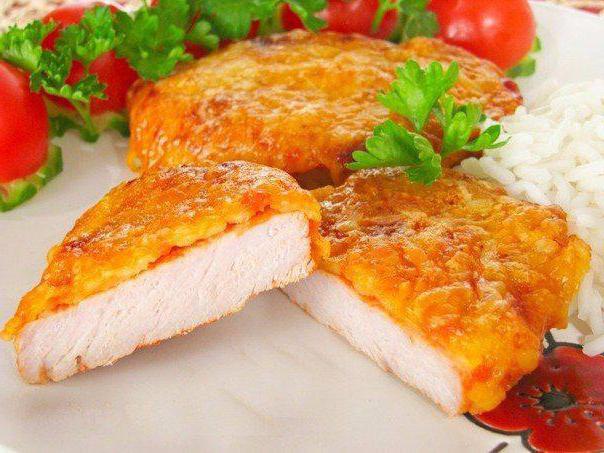 Куриное филе в кляре с сыром на сковороде рецепт с фото
