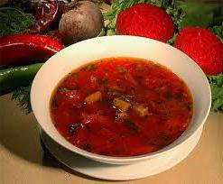 Borscht without cabbage recipe