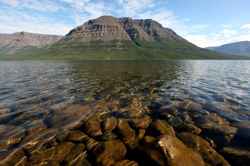 Вода в озере