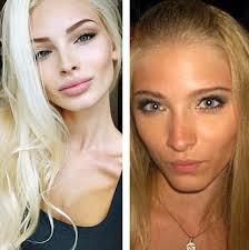 Alena Shishkova before plastics