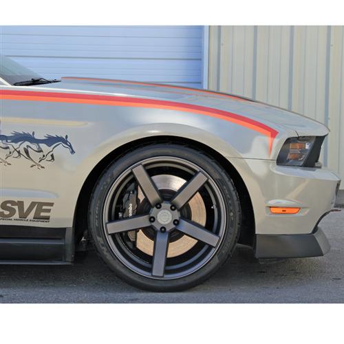 Nitto tires on Ford Mustang