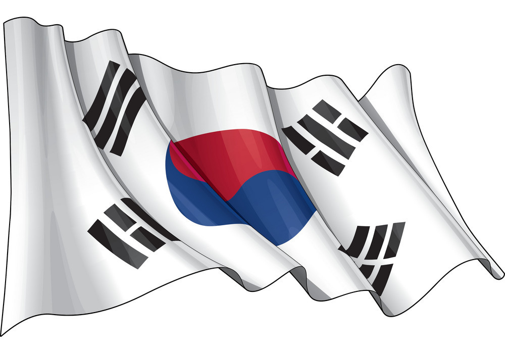 Flag of south korea