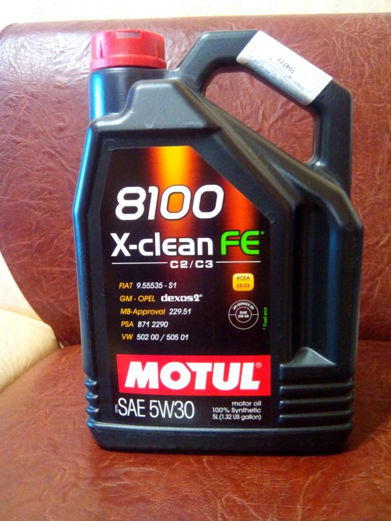 Моторное масло "Мотюль 8100 X Clean 5W30"
