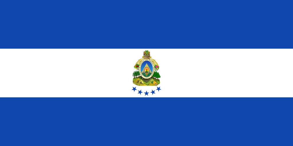 Флаг и герб Гондураса