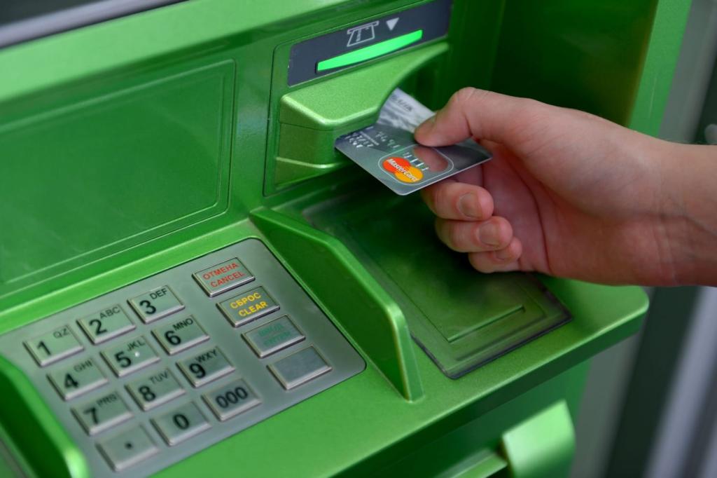 ATMs of Sberbank Vladivostok