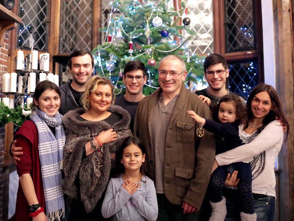 Ходорковский с семьей