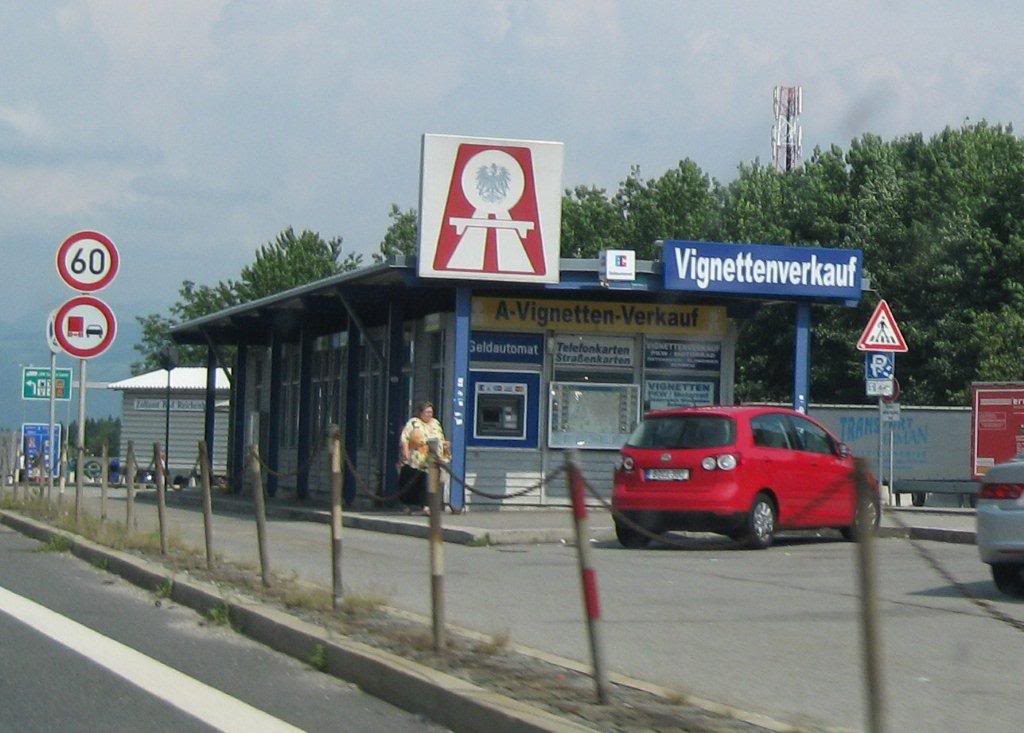 Австрийский прибор оплаты дорог для грузового транспорта
