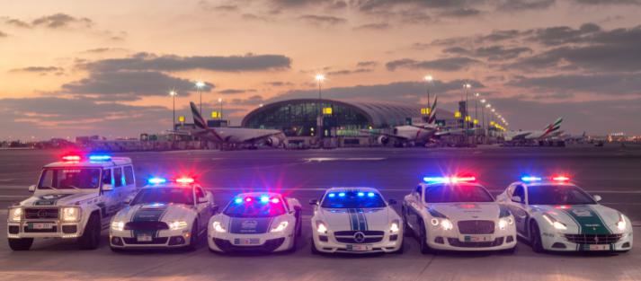 полиция в Дубае фото